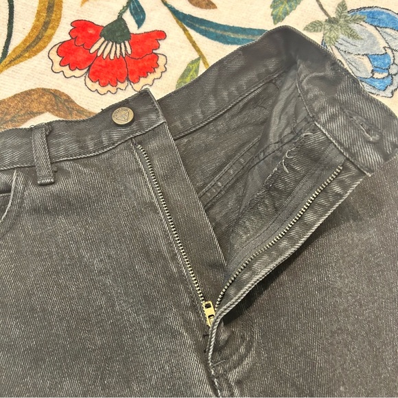Vintage Georges Marciano for Guess Black Denim Mini Skirt - Picture 3 of 5